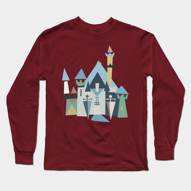 Castle Long Sleeve T-Shirt by chwbcc